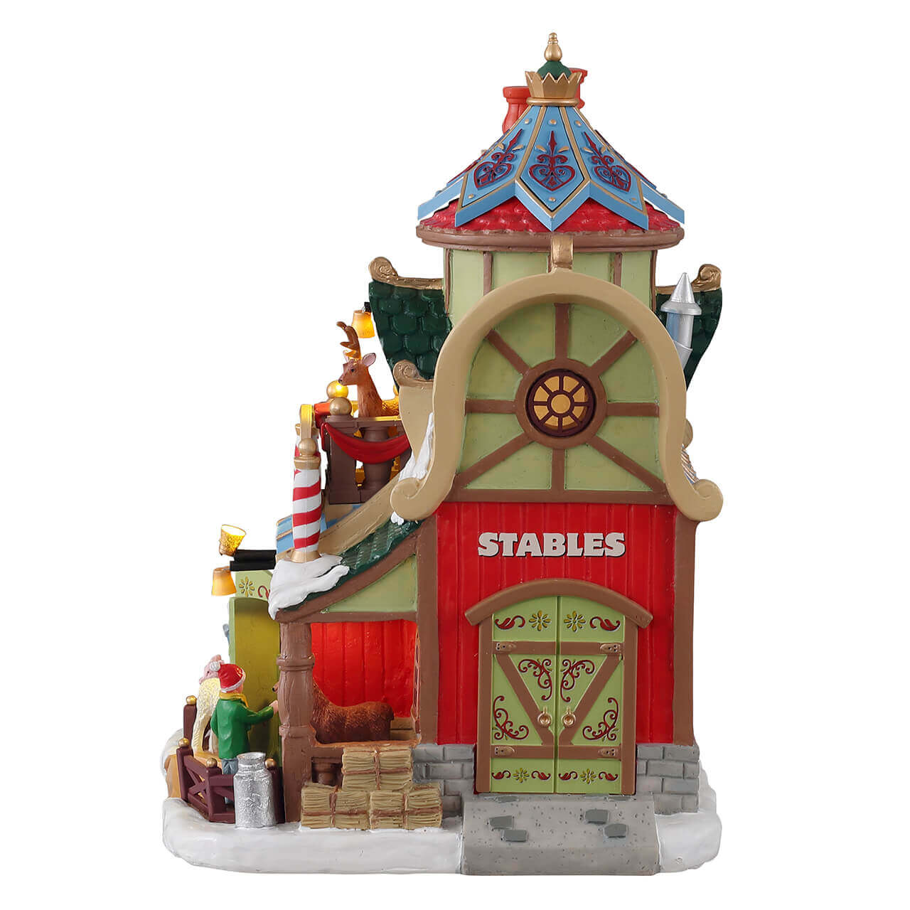 LEMAX Santa's Petting Zoo, Battery Operated (4.5V) #15792